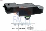 FACET  Sensori,  pakokaasupaine Made in Italy - OE Equivalent 10.3177
