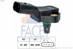 FACET  Sensori,  pakokaasupaine Made in Italy - OE Equivalent 10.3228