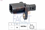 FACET  Sensor,  wheel speed Made in Italy - OE Equivalent 21.0018