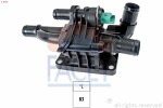 FACET  Thermostat,  coolant Made in Italy - OE Equivalent 7.8734