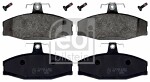 FEBI BILSTEIN  Brake Pad Set,  disc brake 116209
