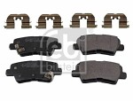 FEBI BILSTEIN  Brake Pad Set,  disc brake 116378