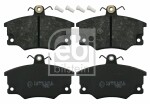 FEBI BILSTEIN  Brake Pad Set,  disc brake 16079