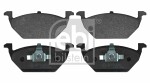 FEBI BILSTEIN  Brake Pad Set,  disc brake 16328