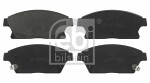 FEBI BILSTEIN  Комплект тормозных колодок,  дисковый тормоз 16788