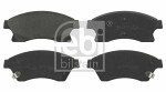 FEBI BILSTEIN  Brake Pad Set,  disc brake 16789