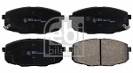 FEBI BILSTEIN  Brake Pad Set,  disc brake 170119