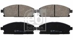 FEBI BILSTEIN  Комплект тормозных колодок,  дисковый тормоз 170241