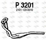 FENNO  Exhaust Pipe P3201
