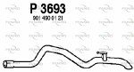 FENNO  Exhaust Pipe P3693