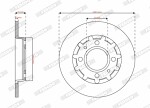 FERODO Brake Disc PREMIER DDF2985C