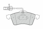 FERODO  Piduriklotsi komplekt, ketaspidur PREMIER ECO FRICTION FVR1518
