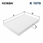 FILTRON  Filter,  kupéventilation K 1078