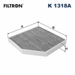 FILTRON  Фильтр, воздух во внутренном пространстве K 1318A