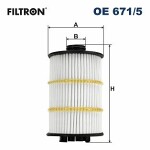FILTRON  alyvos filtras OE 671/5