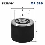 FILTRON  Масляный фильтр OP 569