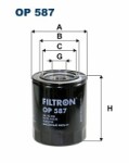 FILTRON  Масляный фильтр OP 587