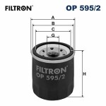 FILTRON  Oil Filter OP 595/2