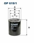 FILTRON  Oil Filter OP 619/1