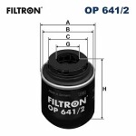 FILTRON  alyvos filtras OP 641/2