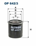 FILTRON  Oil Filter OP 642/3