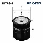 FILTRON  Oil Filter OP 643/5