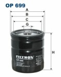 FILTRON  Масляный фильтр OP 699