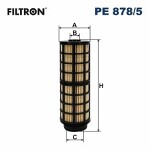 FILTRON  Топливный фильтр PE 878/5