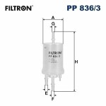 FILTRON  Kütusefilter PP 836/3