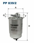 FILTRON  Kütusefilter PP 839/2