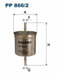FILTRON  Топливный фильтр PP 866/2
