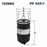 FILTRON  Bränslefilter PP 945/1
