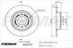FREMAX  Тормозной диск BD-0923