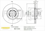 FREMAX  stabdžių diskas BD-1553