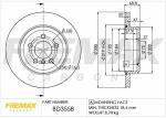 FREMAX  Тормозной диск BD-3558