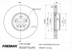 FREMAX  Тормозной диск BD-3577