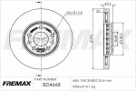 FREMAX  Тормозной диск BD-4668