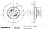 FREMAX  Bremžu diski BD-5207