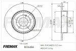 FREMAX  Тормозной диск BD-6486