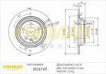 FREMAX  Тормозной диск BD-6769