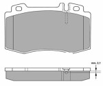FREMAX  Комплект тормозных колодок,  дисковый тормоз FBP-1299