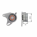 GATES  Tensioner Pulley,  timing belt PowerGrip™ T42129