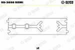GLYCO  Small End Bushes,  connecting rod 55-3898 SEMI