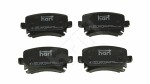 HART  Brake Pad Set,  disc brake 221 404