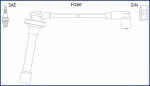 HITACHI  Süütesüsteemikomplekt Hueco 134521
