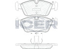 ICER  Brake Pad Set,  disc brake 181295