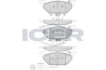 ICER  Комплект тормозных колодок,  дисковый тормоз 181349