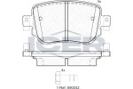 ICER  Brake Pad Set,  disc brake 182152