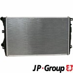  Радиатор,  охлаждение двигателя JP GROUP 1114206100