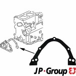  Прокладка,  крышка картера (блок-картер двигателя) JP GROUP 1119100300